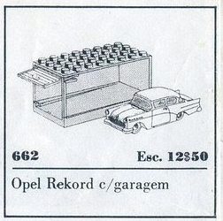 Zestaw LEGO® 1:87 Opel Rekord (System)