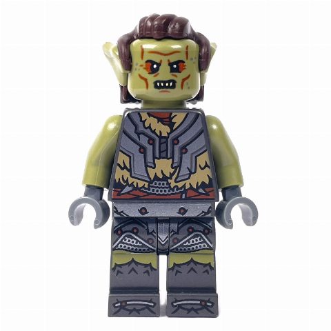 Minifigurka Orc, Olive Green, Dark Tan Fur Trim