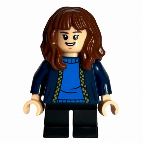 Minifigurka Hermione Granger, Dark Blue Jacket, Short Black Legs