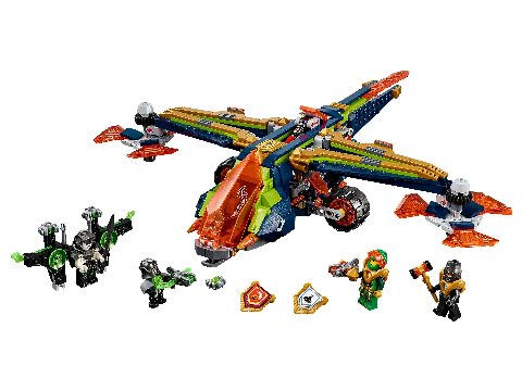 Zestaw LEGO Aaron's X-bow (Nexo Knights)
