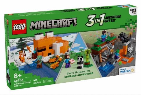 Zestaw LEGO® Adventure Gamer Gift Set (Minecraft)