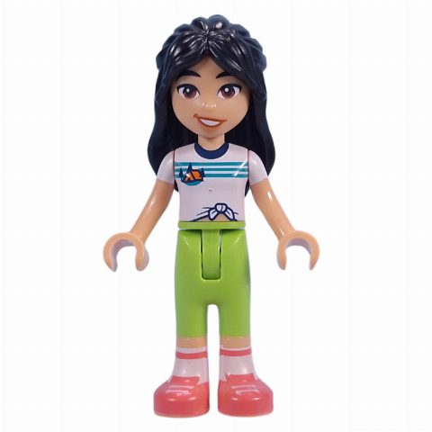 Minifigurka Liann - Adventure Camp, Lime Pants