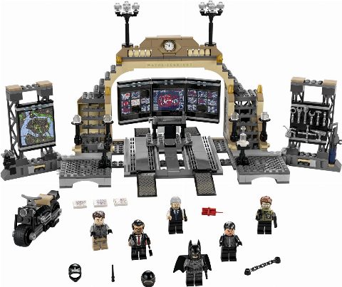 Zestaw LEGO Batcave: The Riddler Face-off (Super Heroes DC)