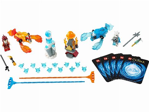 Zestaw LEGO Fire vs. Ice (Legends of Chima)