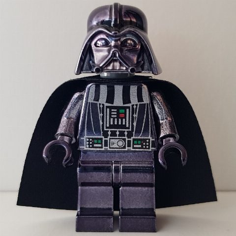 Minifigurka Darth Vader, Chrome Black