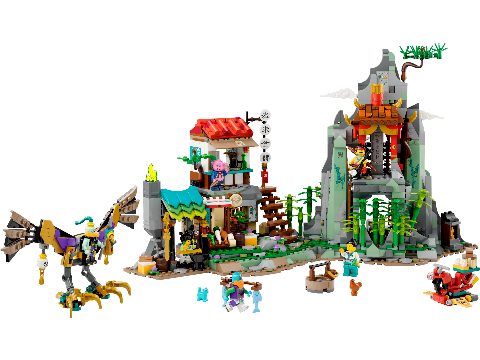 Zestaw LEGO Monkie Kid's Team Hideout (Monkie Kid)