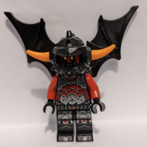 Minifigurka Ash Attacker with Wings and Orange Horns