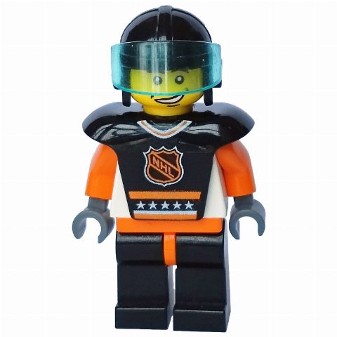 Minifigurka Hockey Player Black Vest #3