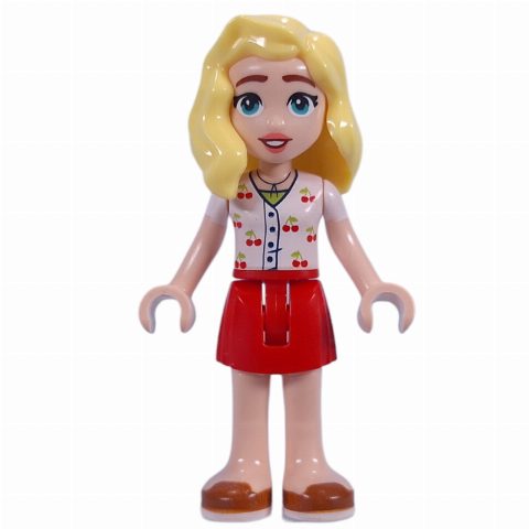 Minifigurka Matilde, White Shirt, Red Skirt
