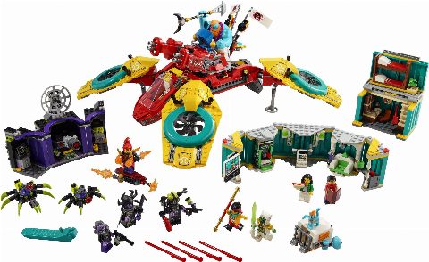 Zestaw LEGO Monkie Kid's Team Dronecopter (Monkie Kid)