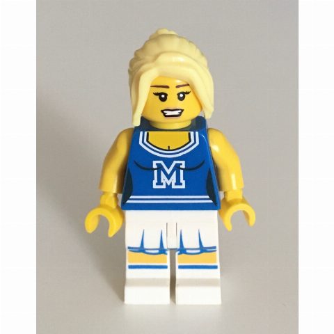 Minifigurka Cheerleader (CMF)