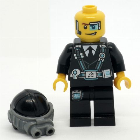 Minifigurka Agent Curtis Bolt with Goggles