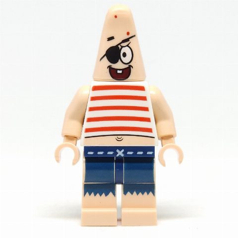 Minifigurka Patrick Star in Pirate Outfit