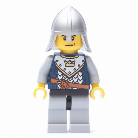 Minifigurka Knight, Dark Blue, Helmet
