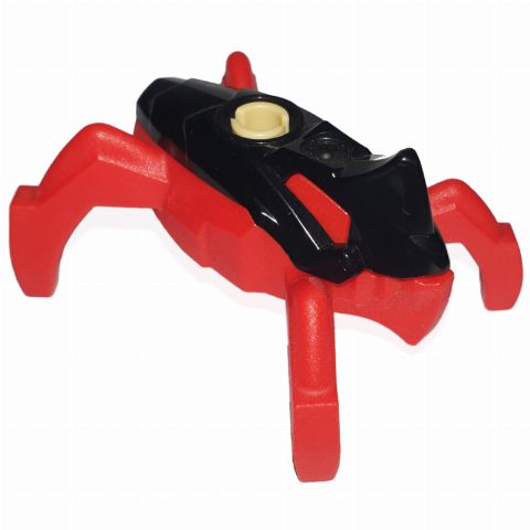 Minifigurka Hero Factory Jumper, Black Top, Red Base