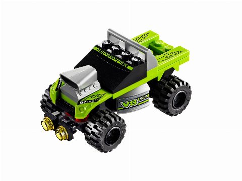 Zestaw LEGO Lime Racer (Racers)