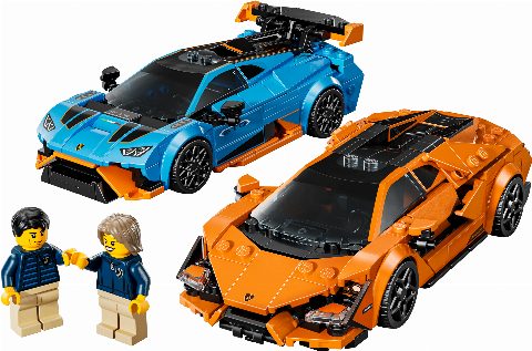 Zestaw LEGO Lamborghini Revuelto & Huracán STO (Speed Champions)