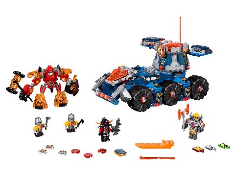 Zestaw LEGO Axl's Tower Carrier (Nexo Knights)