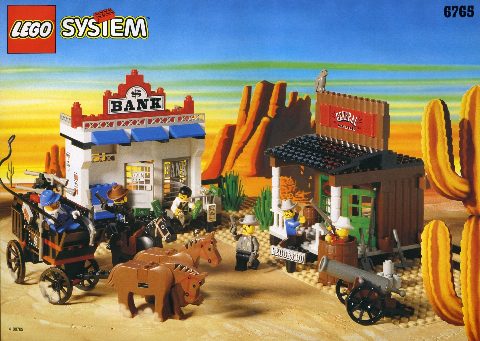 Zestaw LEGO Gold City Junction (Western)