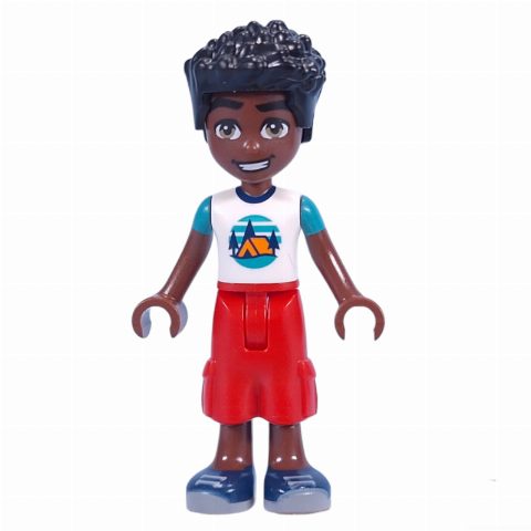 Minifigurka Zac - Adventure Camp, Red Pants
