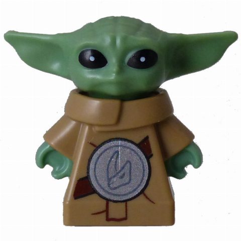 Minifigurka Grogu, 7789 Body, Mandalorian Apprentice