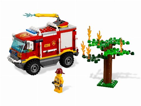 Zestaw LEGO® 4x4 Fire Truck (City)