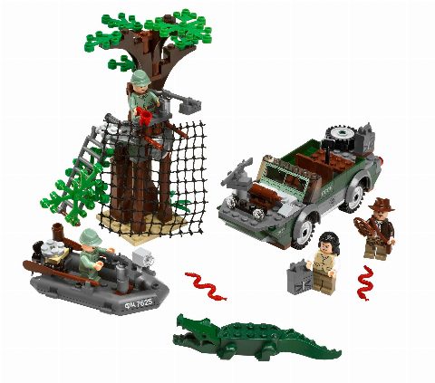 Zestaw LEGO River Chase (Indiana Jones)