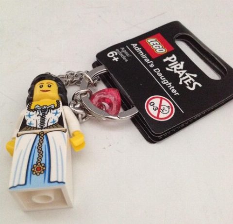 Zestaw LEGO® Admiral's Daughter Key Chain (Gear)