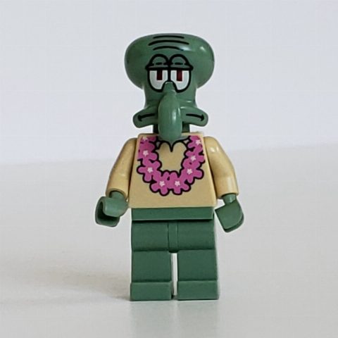 Minifigurka Squidward Tentacles with Lei