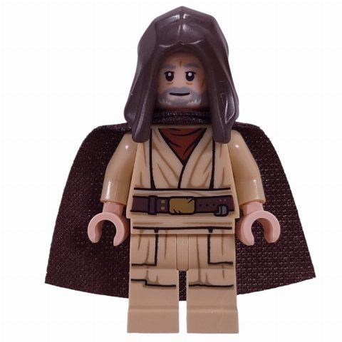 Minifigurka Obi-Wan Kenobi, Dark Brown Hood, Cloak