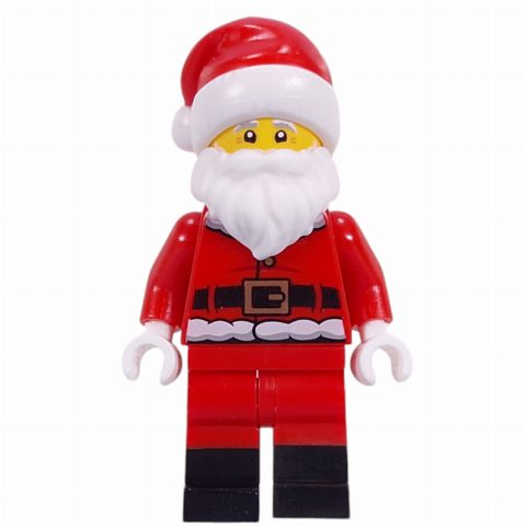 Minifigurka Santa, Black Boots, 3626cpr3560 Head, 102264 Hat