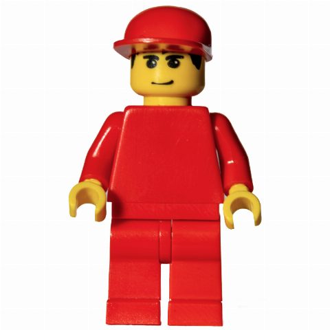 Minifigurka Engineer, Ferrari