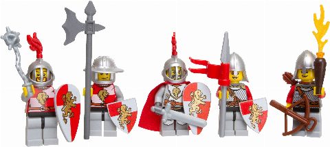 Zestaw LEGO Battle Pack Lion Knights (Castle)