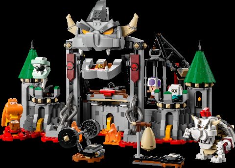 Zestaw LEGO Dry Bowser Castle Battle Expansion Set (Super Mario)