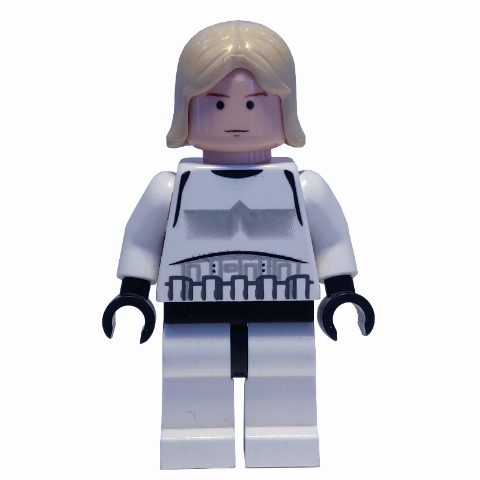 Minifigurka Luke Skywalker, Stormtrooper Disguise, Plain Legs