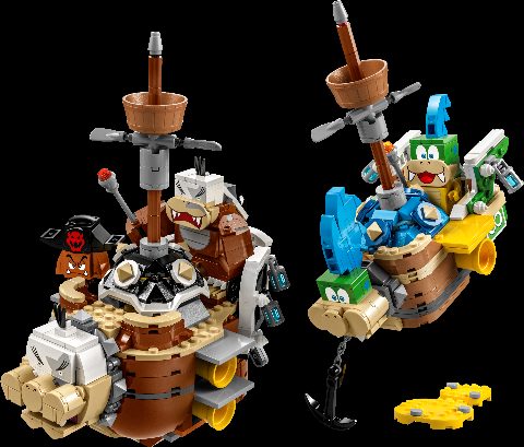 Zestaw LEGO Larry's and Morton’s Airships Expansion Set (Super Mario)