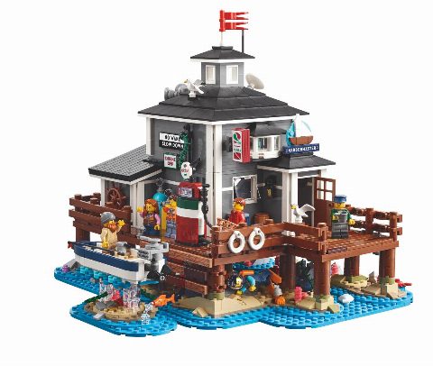Zestaw LEGO Harbormaster's Office (BrickLink Designer Program)