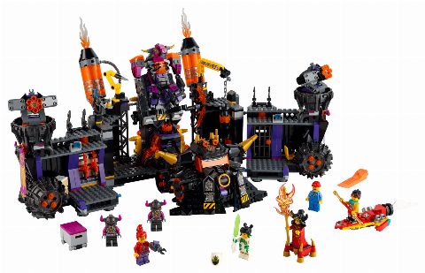 Zestaw LEGO The Flaming Foundry (Monkie Kid)