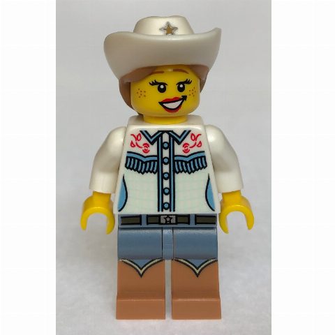 Minifigurka Cowgirl