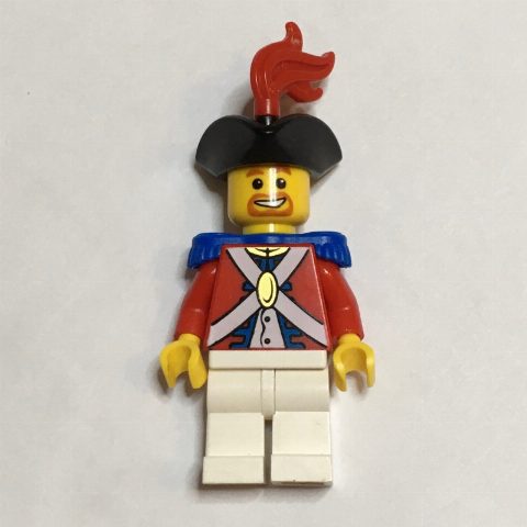 Minifigurka Soldier (Imperial Soldier II) - Brown Beard, Red Plume