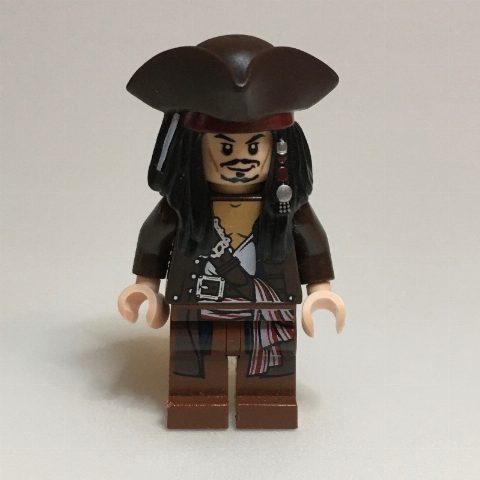 Minifigurka Captain Jack Sparrow with Tricorne