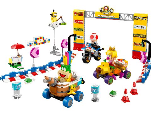 Zestaw LEGO Mario Kart - Baby Peach & Grand Prix Set (Super Mario)