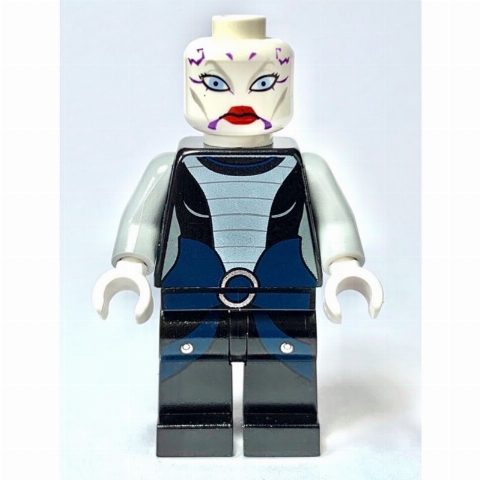 Minifigurka Asajj Ventress, Black Outfit (3626c Head)