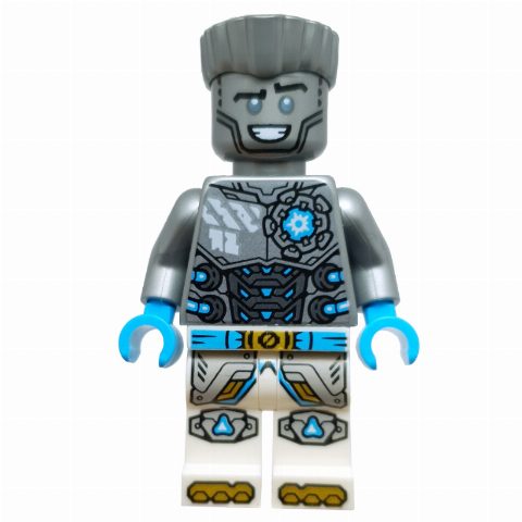 Minifigurka Zane, Silver Hair