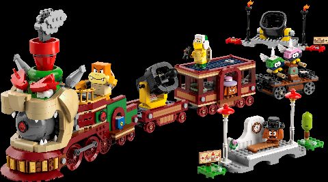 Zestaw LEGO The Bowser Express Train (Super Mario)
