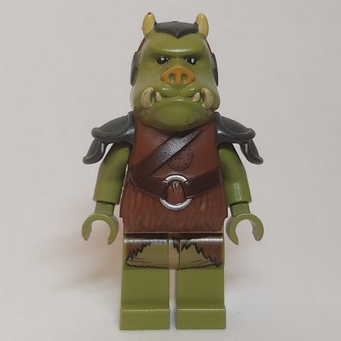 Minifigurka Gamorrean Guard, Printed Head, Olive Green Hands
