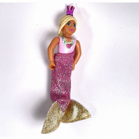 Minifigurka Belville Mermaid, Dark Pink Tail