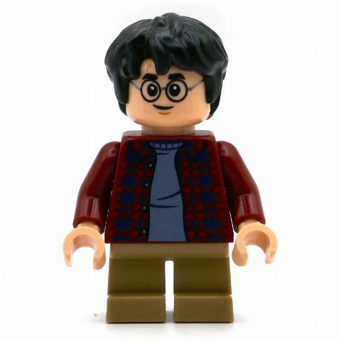 Minifigurka Harry Potter, Dark Red Jacket, Dark Tan Legs