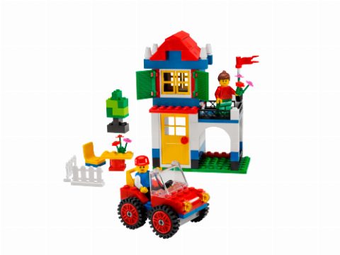 Zestaw LEGO Basic Blue Bucket (Make & Create)