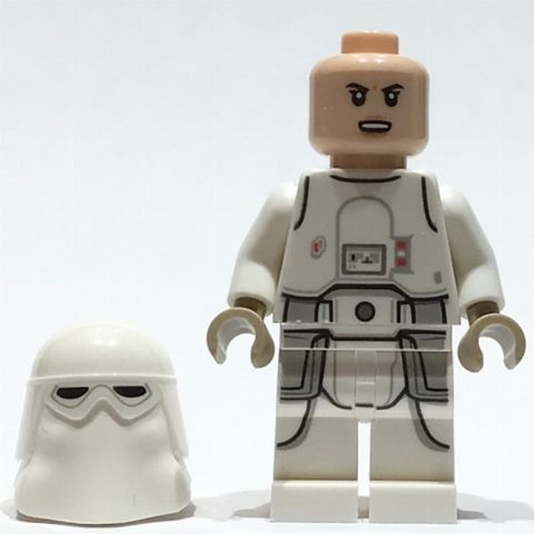 Minifigurka Snowtrooper, White Hips, Light Nougat Head, Female
